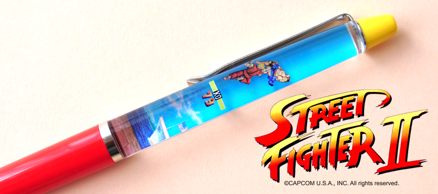 STREET FIGHTERⅡ｜昇竜拳フローティングペン｜アニ中ストア