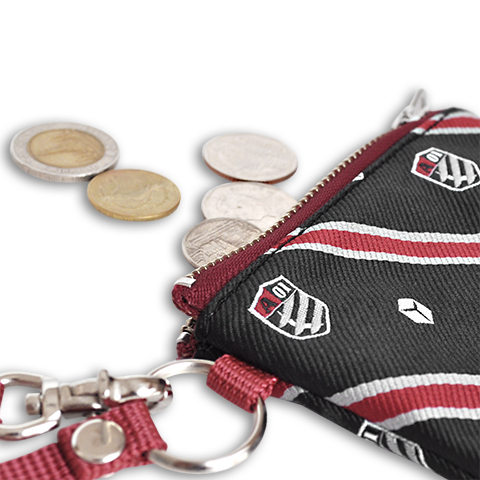 ワールドトリガー ボーダー太刀川隊エンブレムのパスポーチ 太刀川 慶カラー