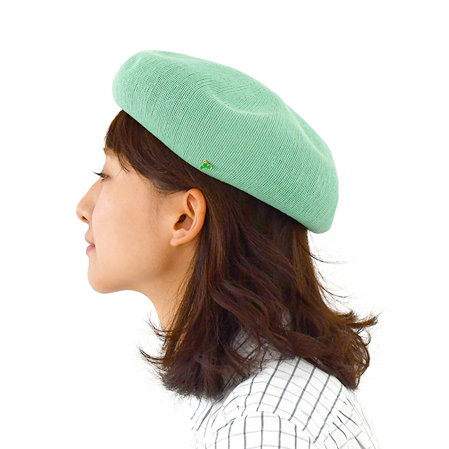 おそ松さん｜松ニットベレー帽（チョロ松カラー）：サイド