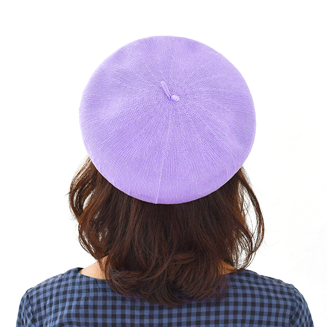 おそ松さん｜松ニットベレー帽（一松カラー）：バック