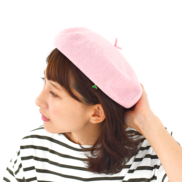 おそ松さん｜松ニットベレー帽（トド松カラー）：着用イメージ