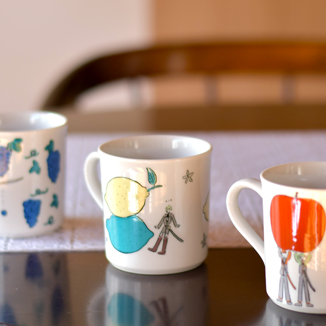 刀剣乱舞 鬼頭祈 九谷焼マグカップ 鬼頭祈さん コラボ 九谷焼