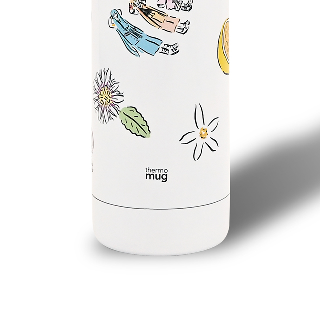 刀剣乱舞-ONLINE-｜thermo mug ステンレスボトル（千代金丸・治金丸・北谷菜切）：ロゴ