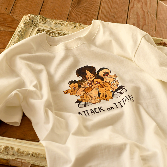 全商品オープニング価格 特別価格】 ☆進撃の巨人 イラストTシャツ 全商品オープニング価格 特別価格】 ☆進撃の巨人 イラストTシャツ