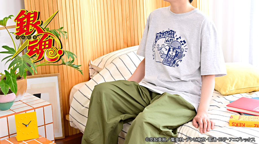 銀魂｜クルーネックTシャツ（桂とエリザベス）｜アニ中ストア