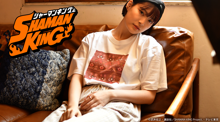 SHAMAN KING｜ビッグTシャツ（恐山アンナ）｜アニ中ストア