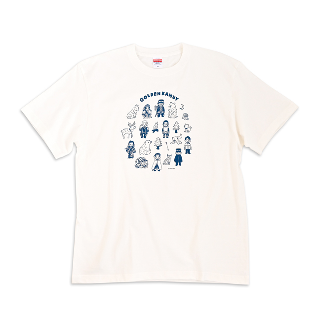 ゴールデンカムイ｜ビッグTシャツ（集合）｜アニ中ストア