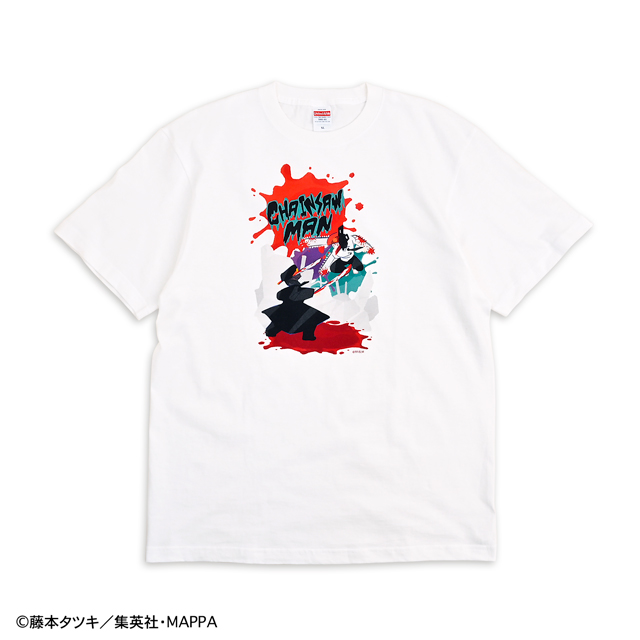 チェンソーマン｜ビッグTシャツ（チェンソーマンVSサムライソード）｜アニ中ストア