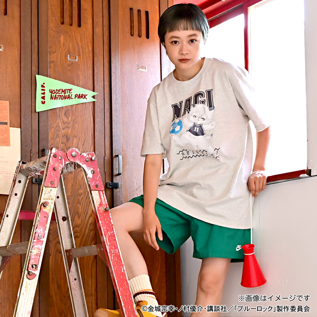 ブルーロック｜ゆったりTシャツ（凪 誠士郎）