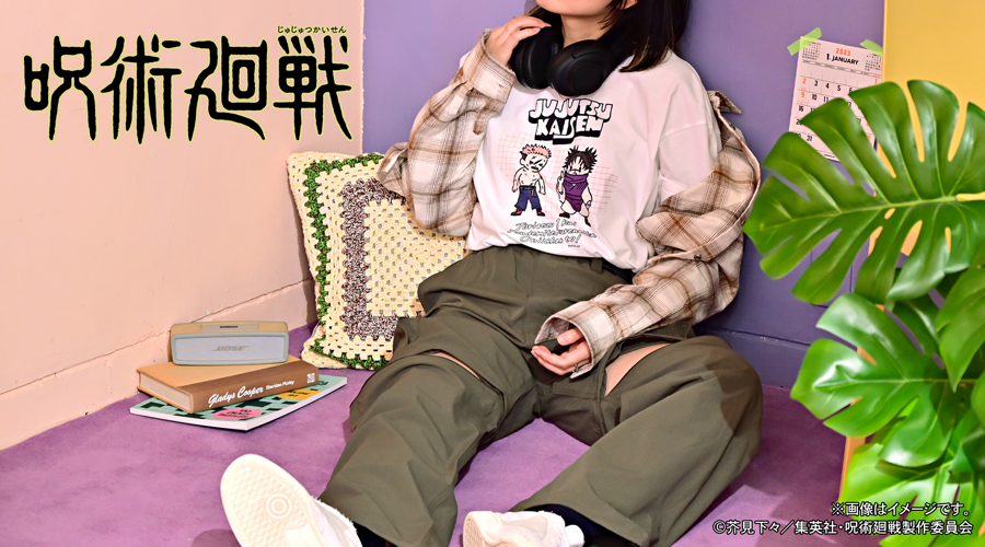 呪術廻戦｜ビッグTシャツ（虎杖・脹相）｜アニ中ストア
