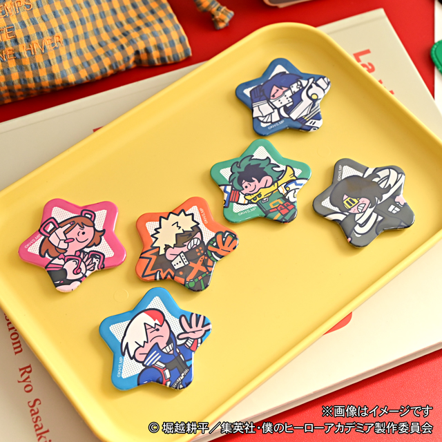 『僕のヒーローアカデミア』相澤消太 缶バッジ4個セット