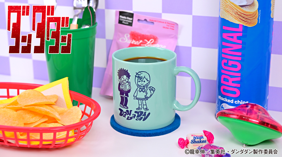 ダンダダン｜たっぷりマグカップ（モモ・オカルン）｜アニ中ストア