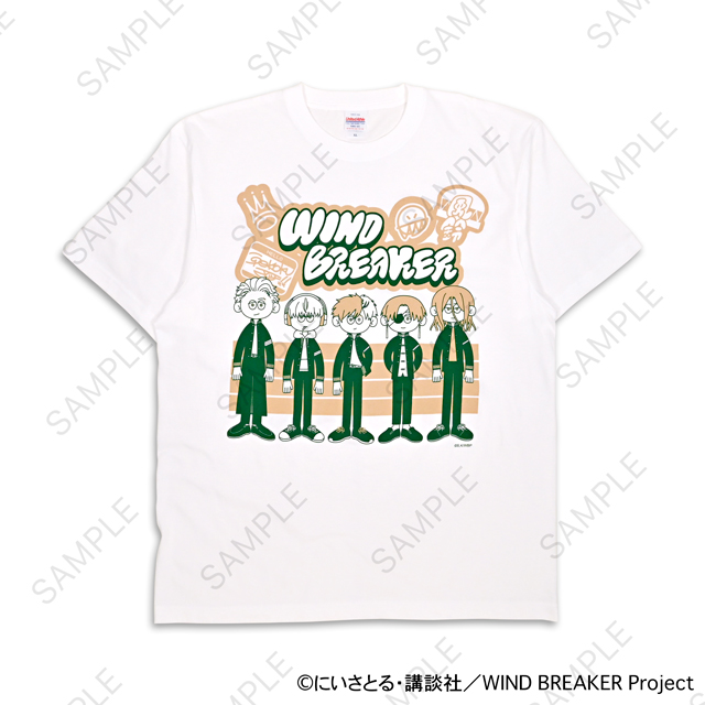 WIND BREAKER｜ビッグTシャツ（集合）｜アニ中ストア